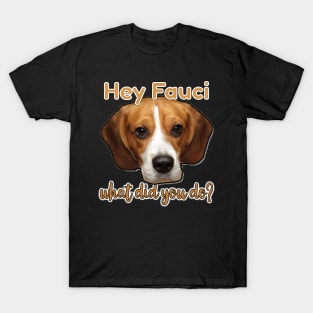 ARREST FAUCI FREE ALL THE LAB BEAGLE PUPPIES T-Shirt